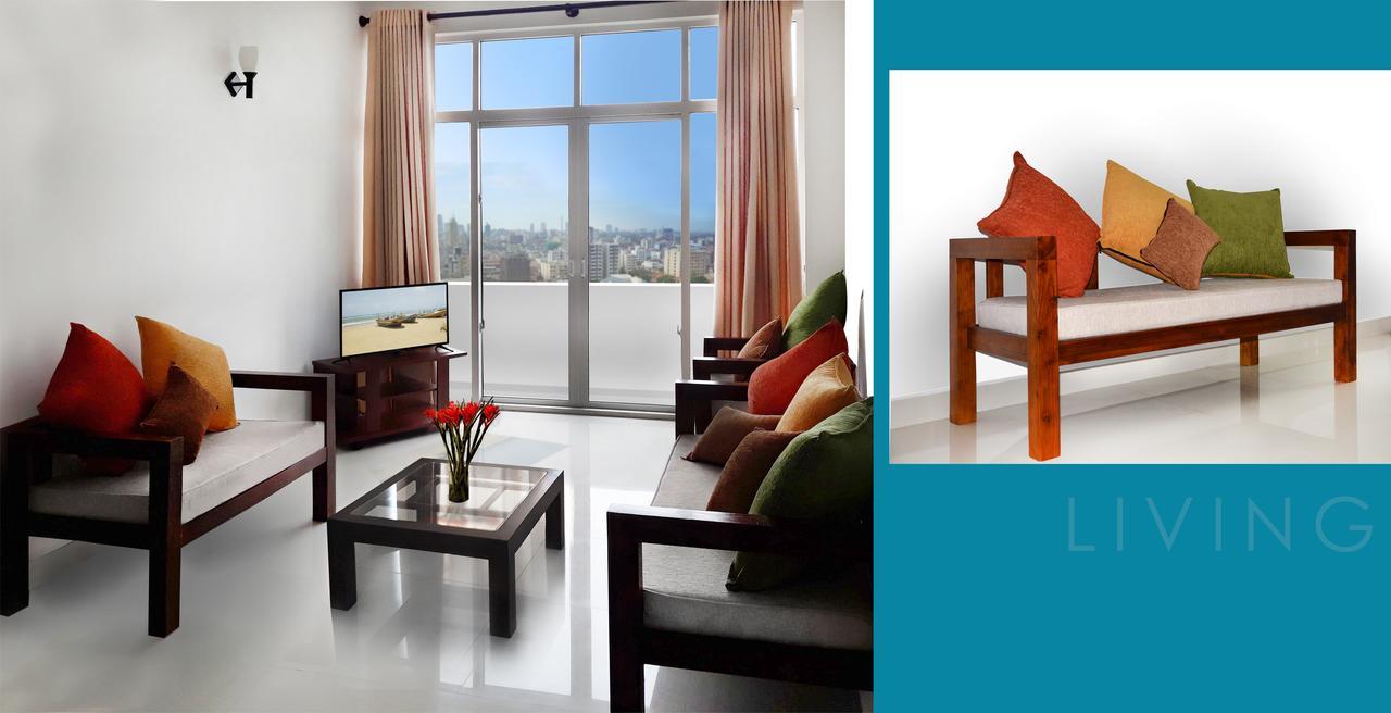 City Tower, Luxury 2 Two Bed Seaview Apartment Colombo Dehiwala-Mount Lavinia Bagian luar foto